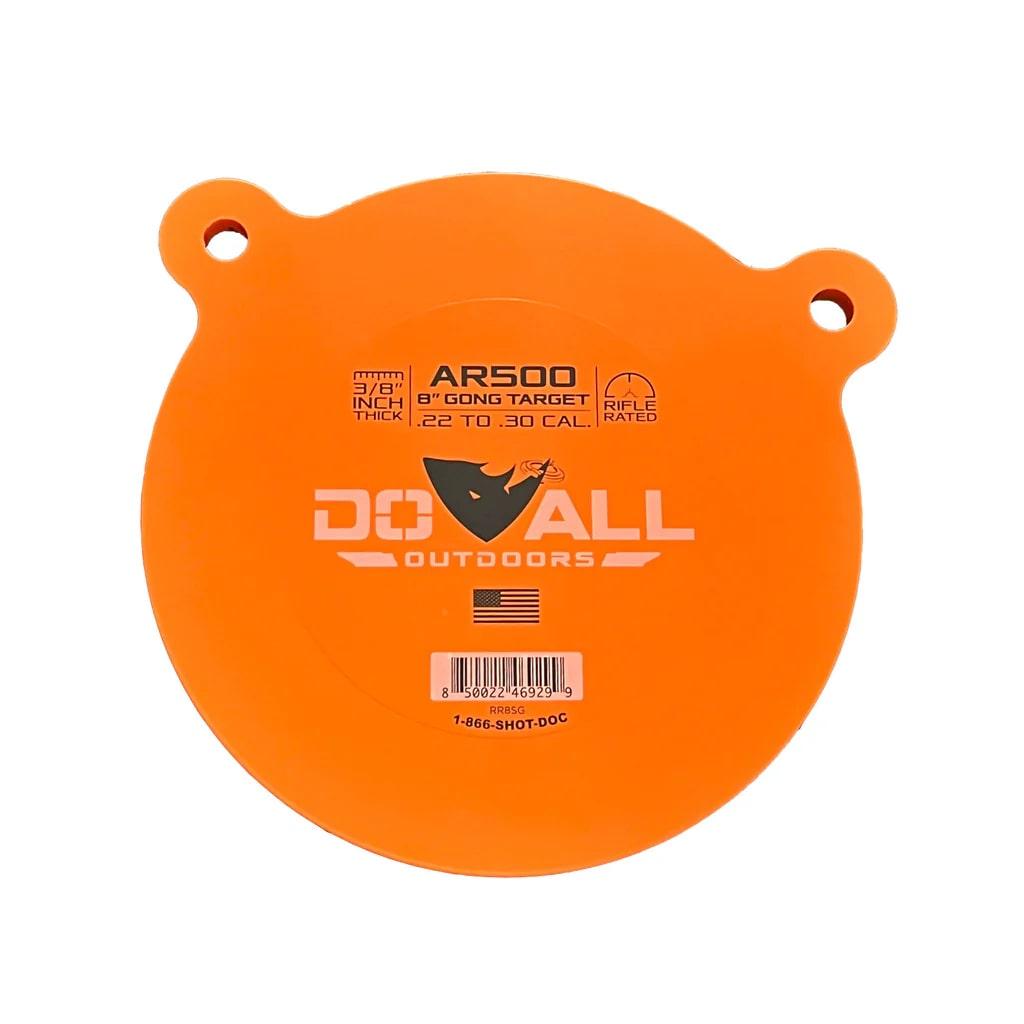 Do All 3/8IN X 8IN Round Gong NM500 Steel Target