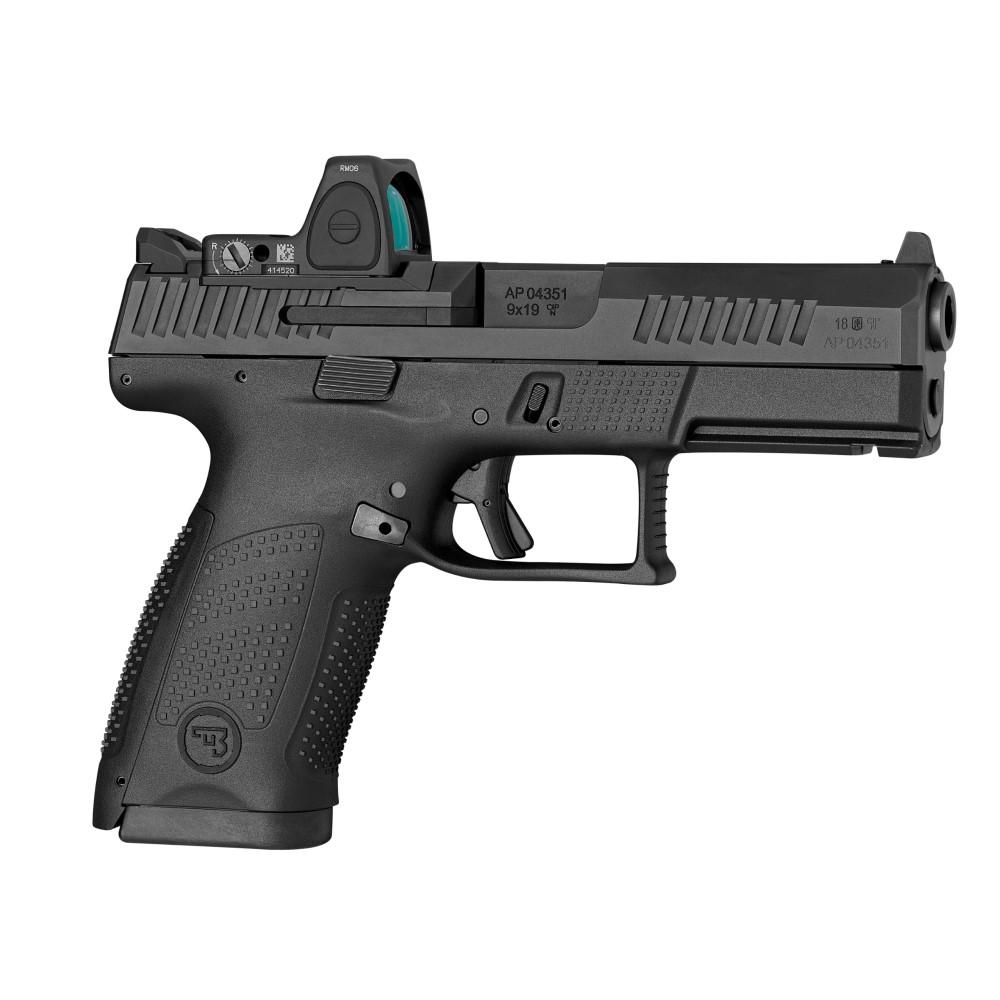 Cz P-10 C Optics Ready 9MM 15+1 Black Polymer Frame