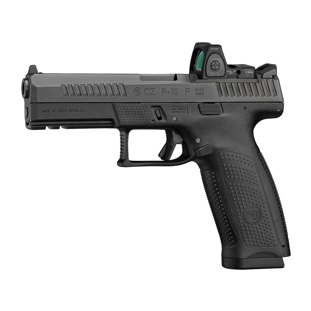 Cz P-10 F Optics Ready 9MM 19+1 Black Polymer Frame