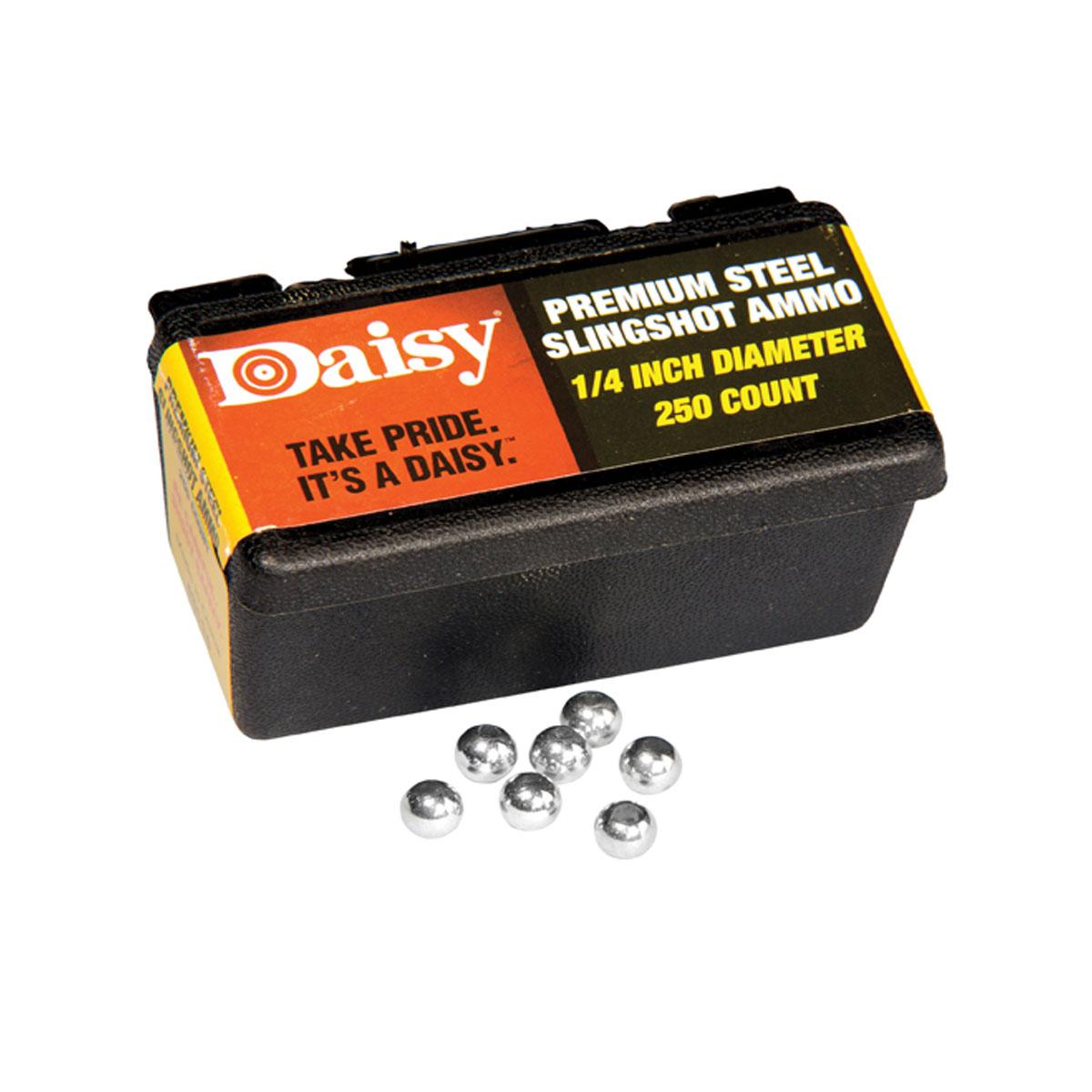 Daisy 1/4 Steel Slingshot Ammo 250 Count