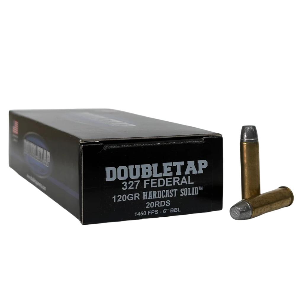 Double Tap 327 Fed Mag 120GR 20RDS Hardcast Solid Ammunition