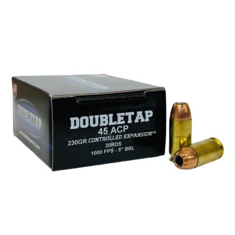 Doubletap 45 Acp 230GR Jacketed Hollow Point 20 Rds