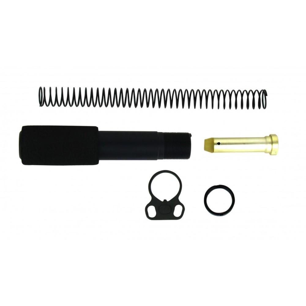 Tacfire AR15 Pistol Buffer Tube Kit With Ambi Dual Loop Sling Adapter