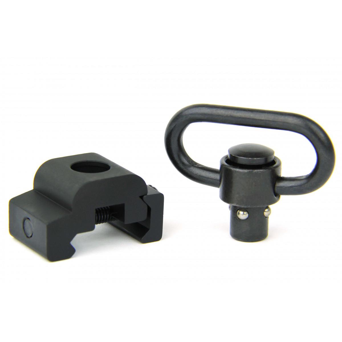 Tacfire Sling Rail Mount With Quick Release Swivel