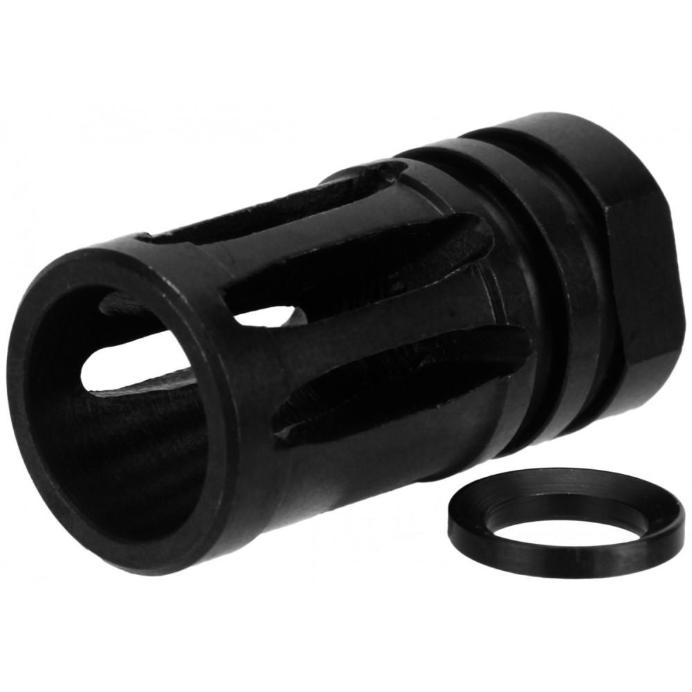 Tacfire .30 Caliber 5/8X24 Bird Cage Muzzle Brake Black