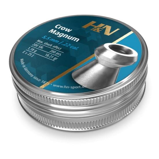 H&n Crow Magnum .22 Cal. Pellets - Per 200