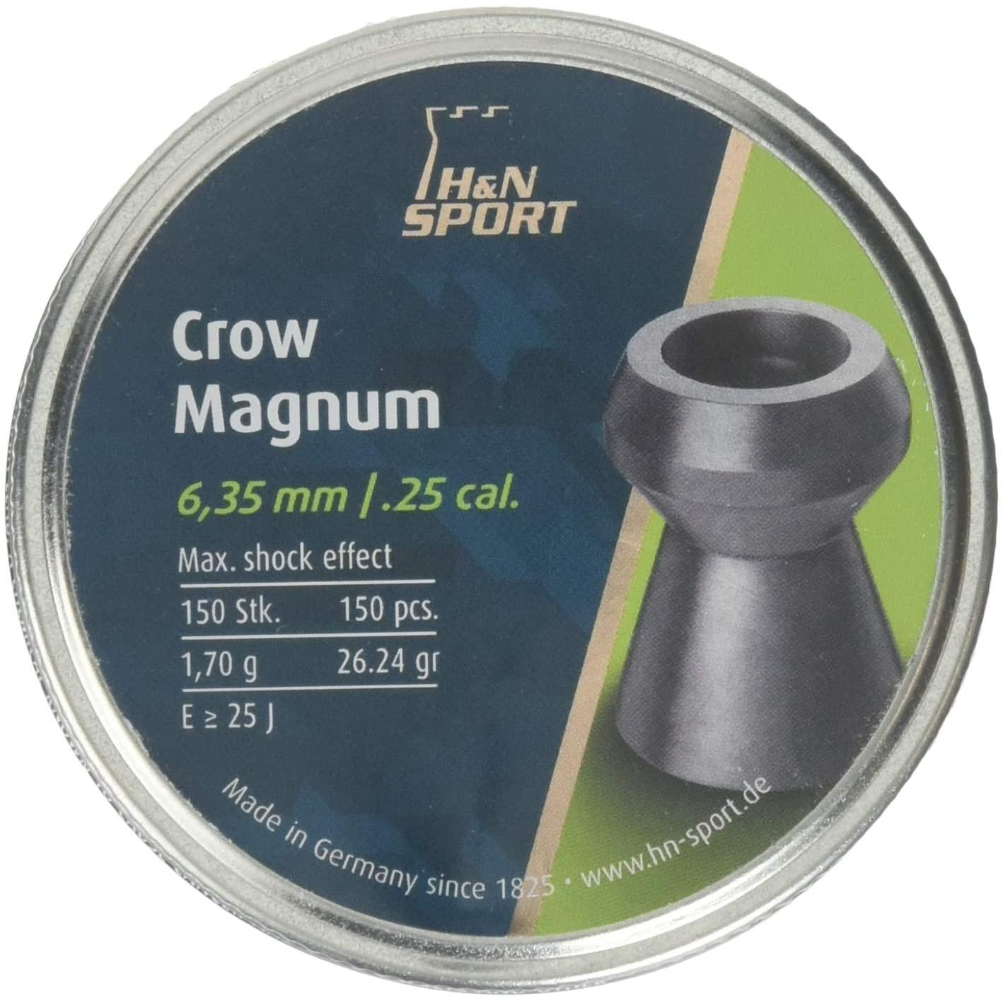 H&n Crow Magnum .25 Caliber - Per 150