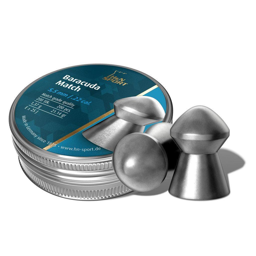 H&n Baracuda Match .22 Caliber Pellets - 200 Count