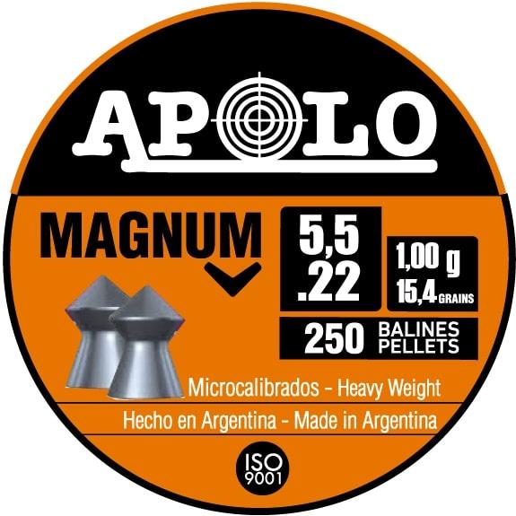 Hatsan Apolo Magnum .22 Caliber 15.4 Grain 250 Pack