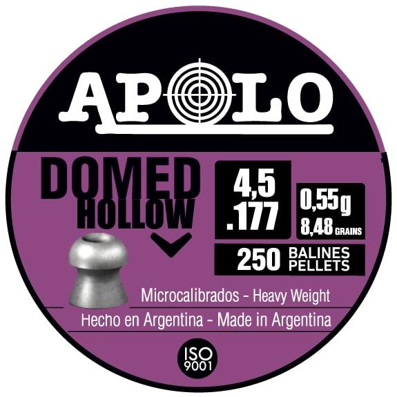 Hatsan Apolo Domed Hollow 8.48 Grain .177 Caliber 250 Pack