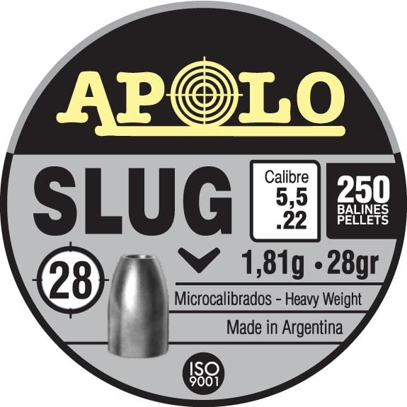 Apolo Slug 28GR .22 Caliber 250RD