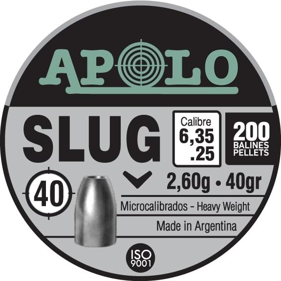 Hatsan Apolo Slug 40GR .25 Caliber 200RD