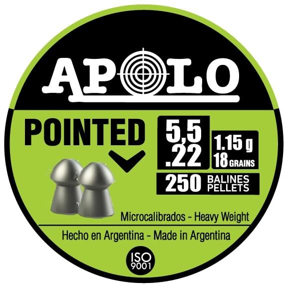 Apolo Pointed .22 Caliber 250RD