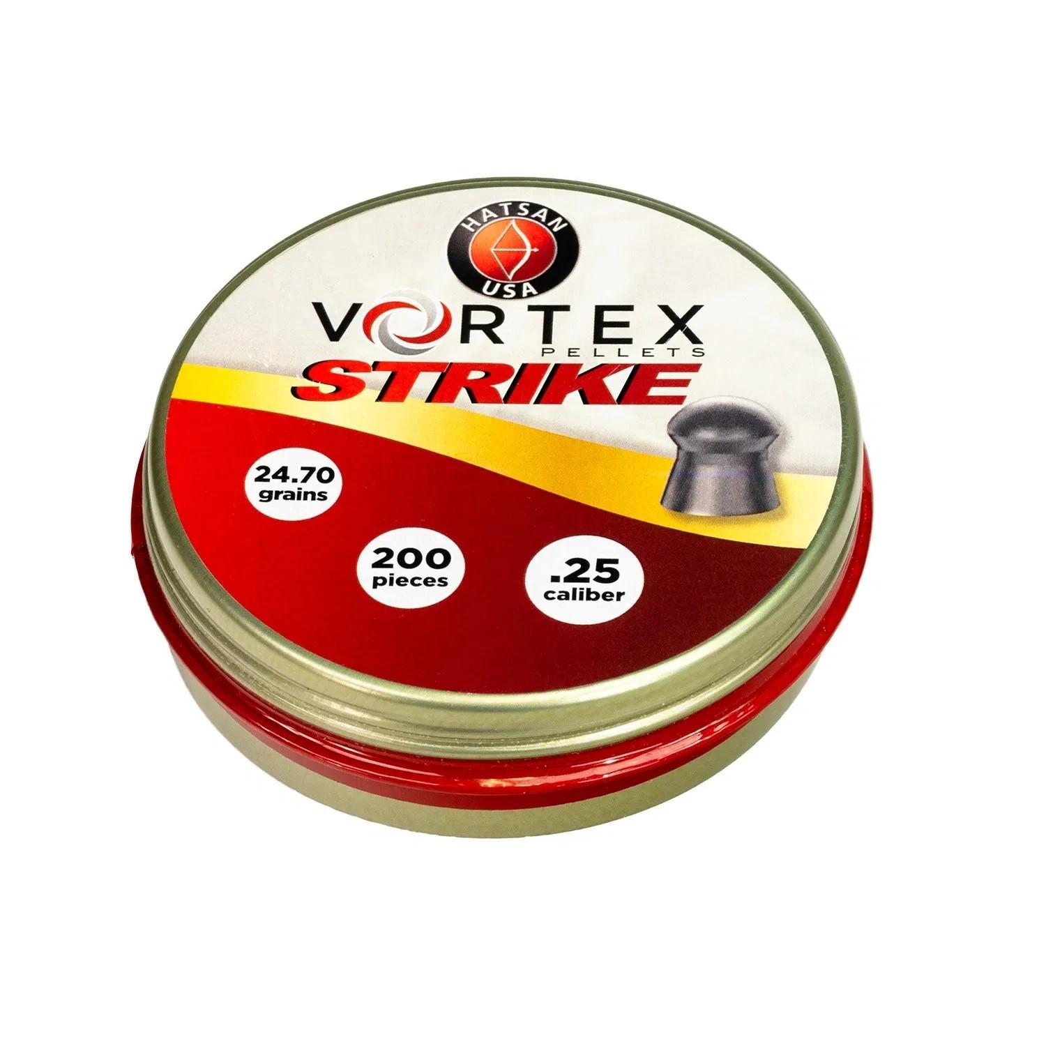 Hatsan Vortex Strike Pellets .25 Caliber 200 Count