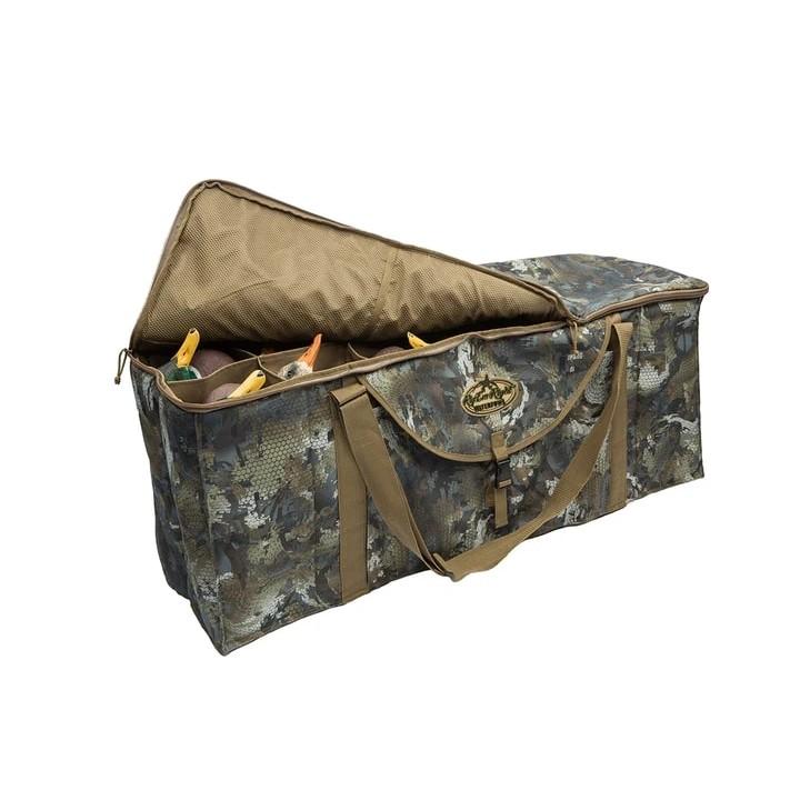 12-SLOT Deluxe Duck Decoy Bag Optifade Timber