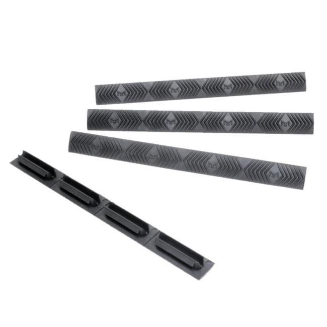 Ergo 4-SLOT Modular Wedgelokrail Cover 4PK - M-lokcomp Grey