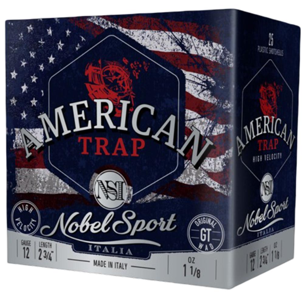 Nobel Speed 12 Ga 2 3/4 1 1/8 Oz. 8 Shot Shotshell - 25 Rounds