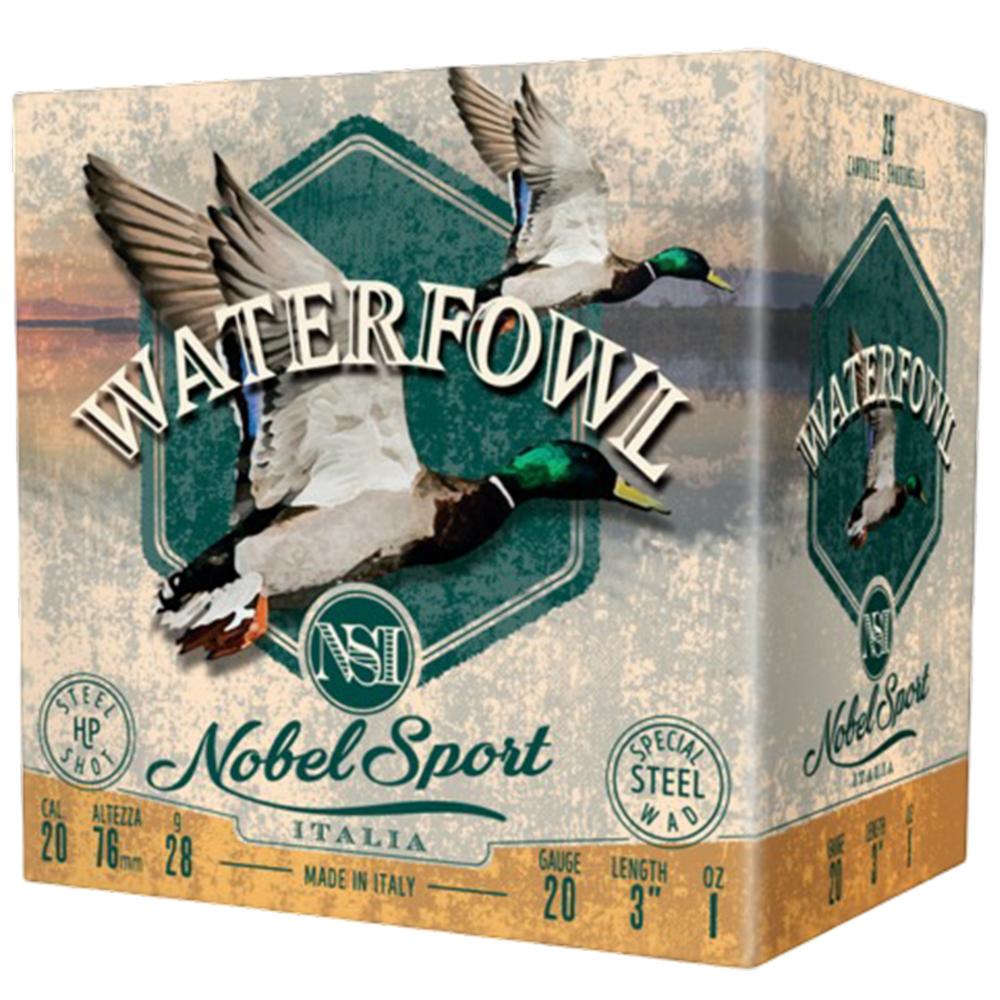 20 Gauge Steel Waterfowl 3 1OZ 2 Shot 25/RD