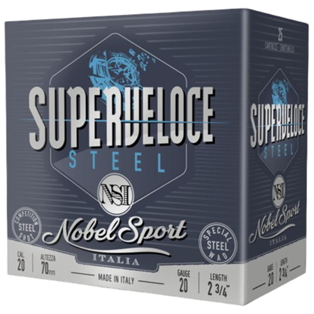 Nsi Target Steel 20 Gauge 25 Round Shotshells 7 Shot