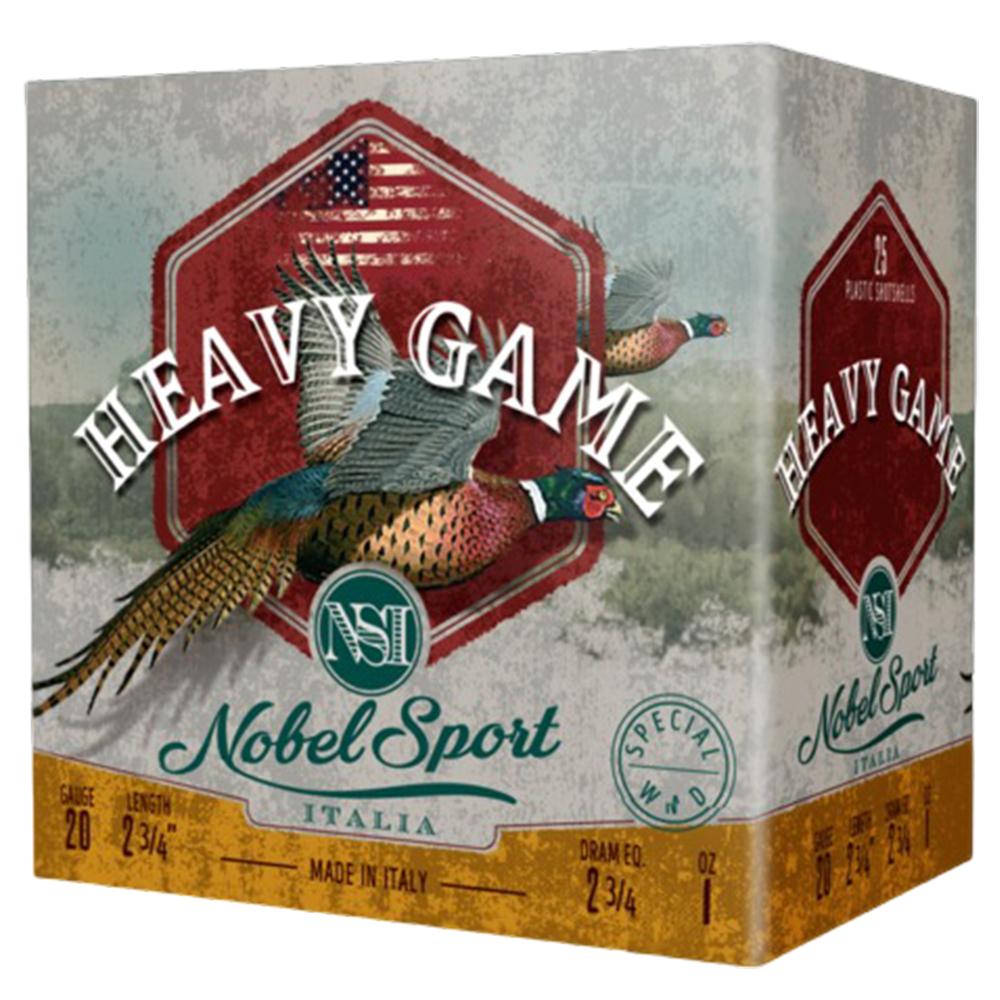 Nsi Heavy Field 20 Gauge 1 Oz 6 Shot 25/RD