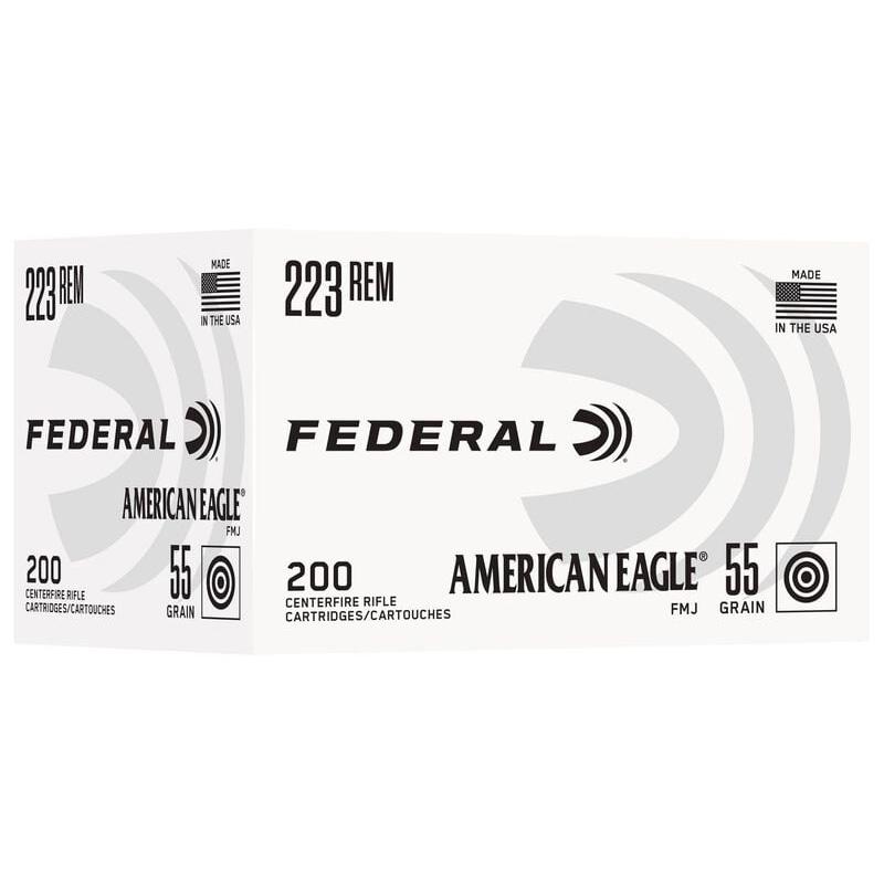 Federal AE223C 223 Remington 55 Fmj 200/5