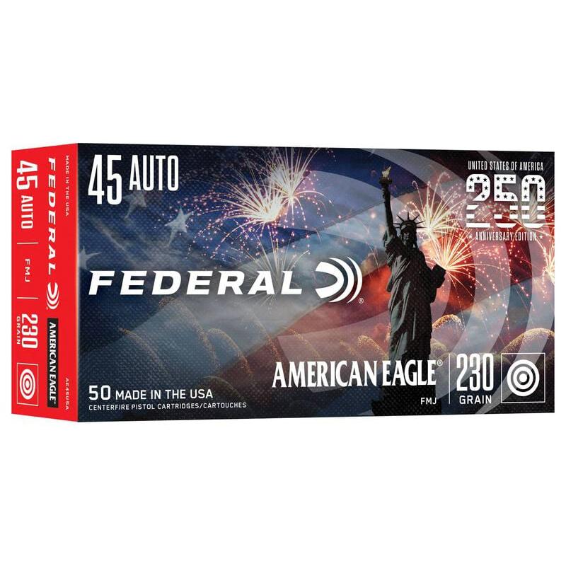 Federal AE45USA .45 Acp 230 Fmj Usa 50/20