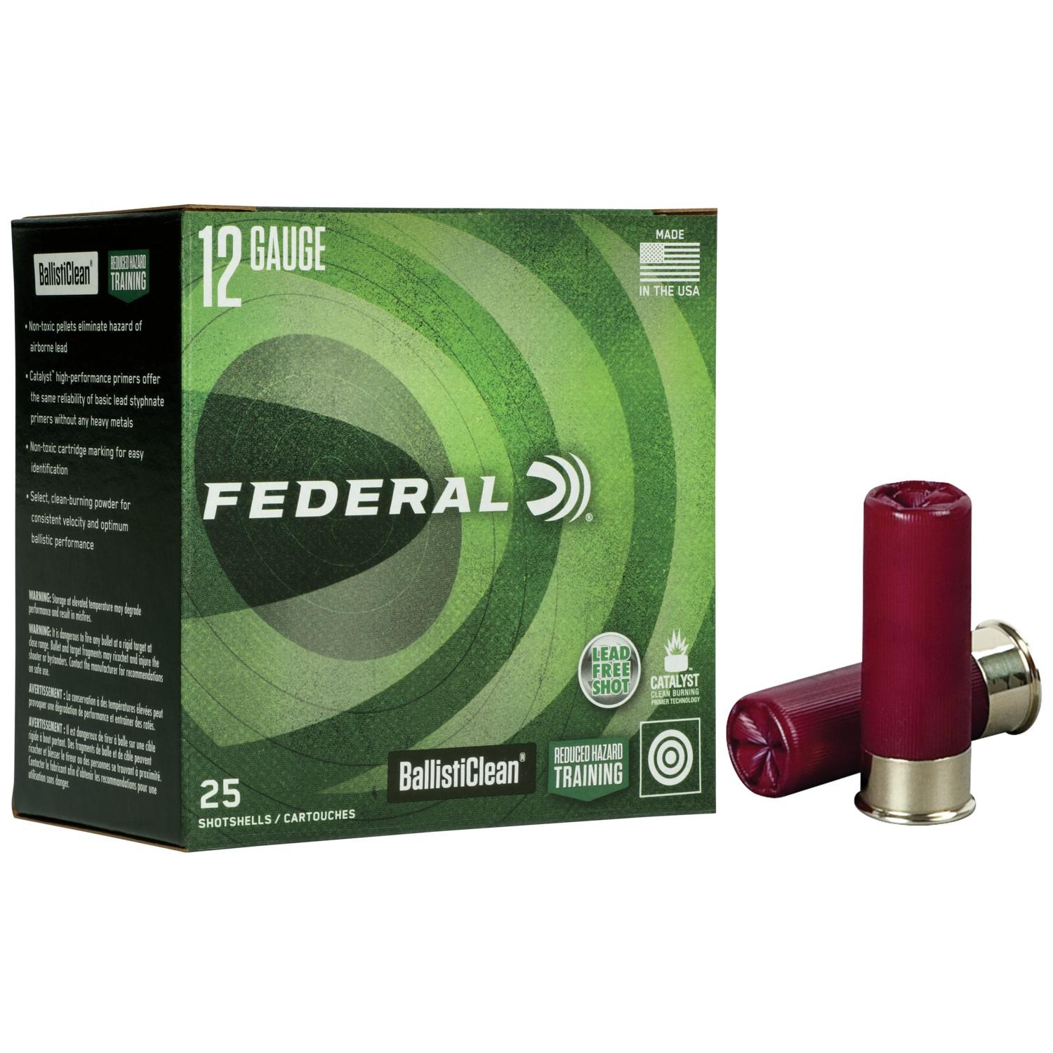 Federal 12GA Buckshot Ammo 25RD