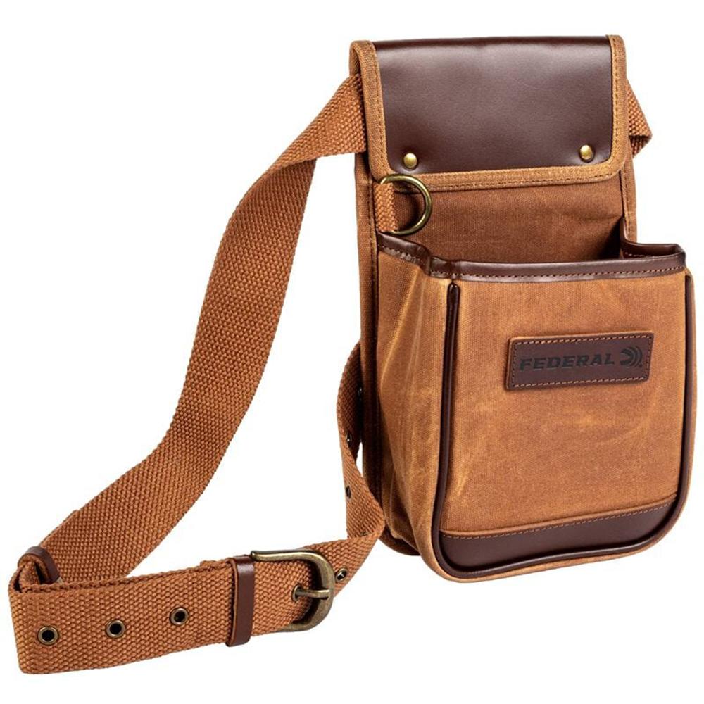 Federal Premium Shell Pouch Tan Canvas