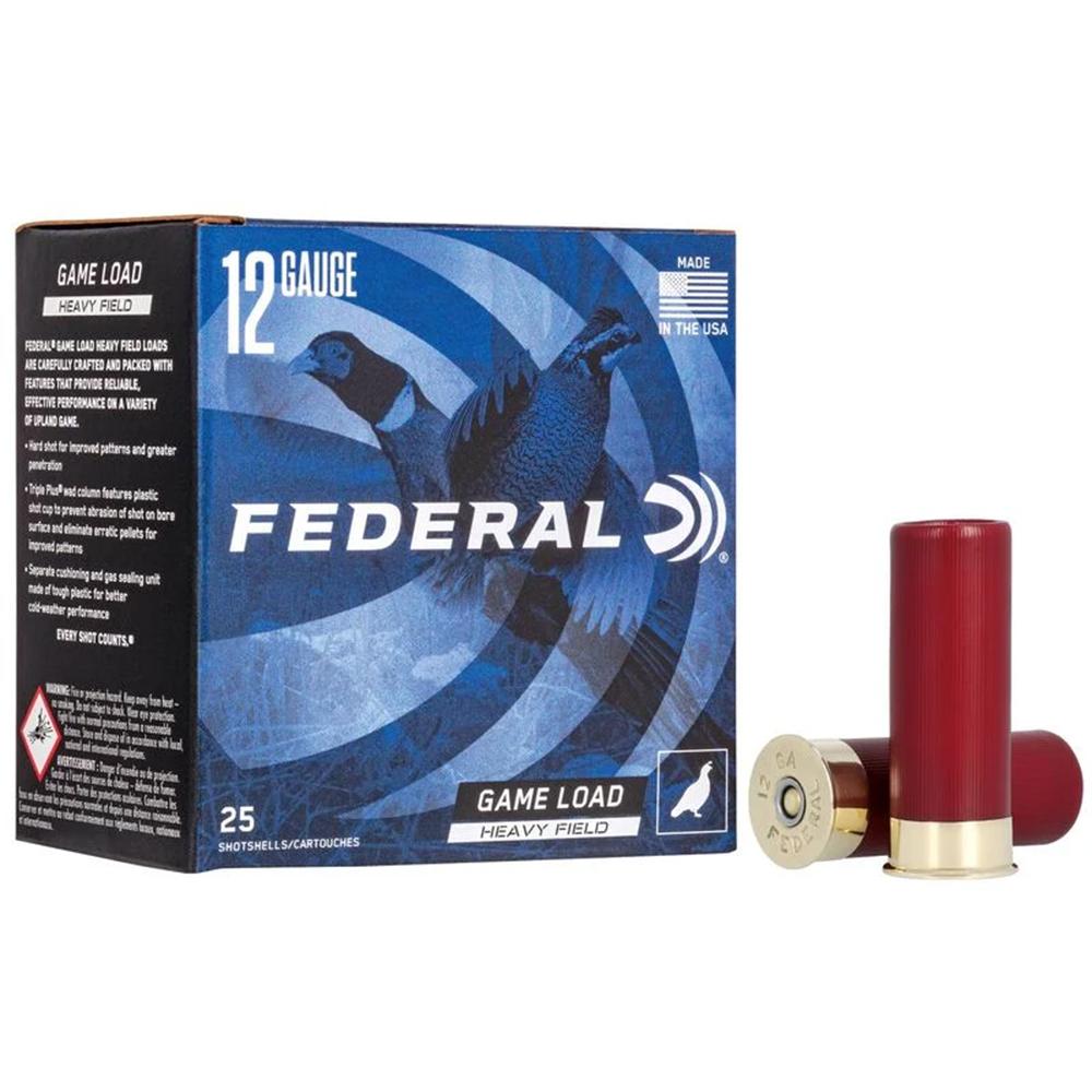 Federal Game-shok Heavy Field 12GA 2.75 1-1/4OZ 5 Shot 25RD
