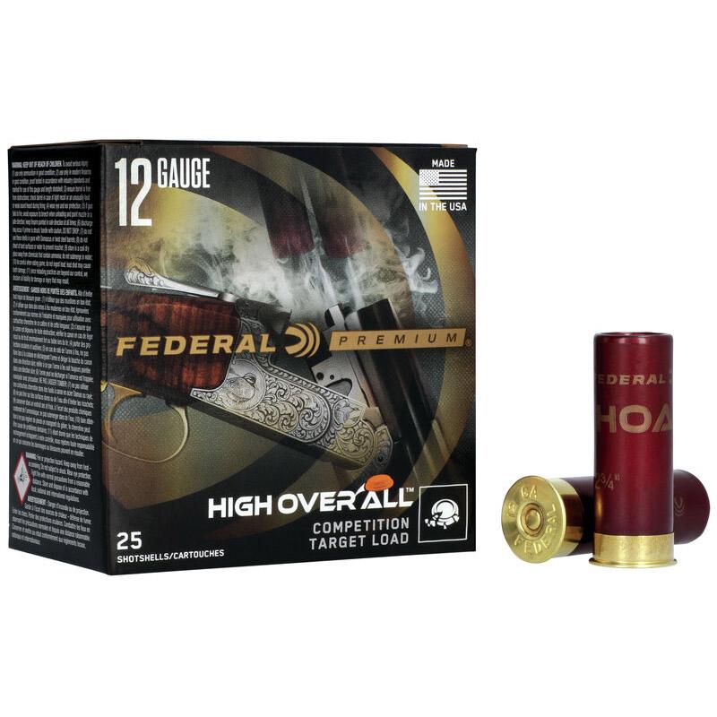 Federal Premium High Over All 12GA 2.75 1 1/8 Oz 25 Rd