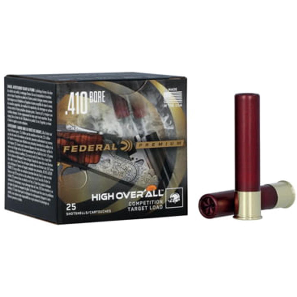 Federal Premium High Over All 410 Ga. 2 1/2 In. 1/2 Oz. 25 Rd.