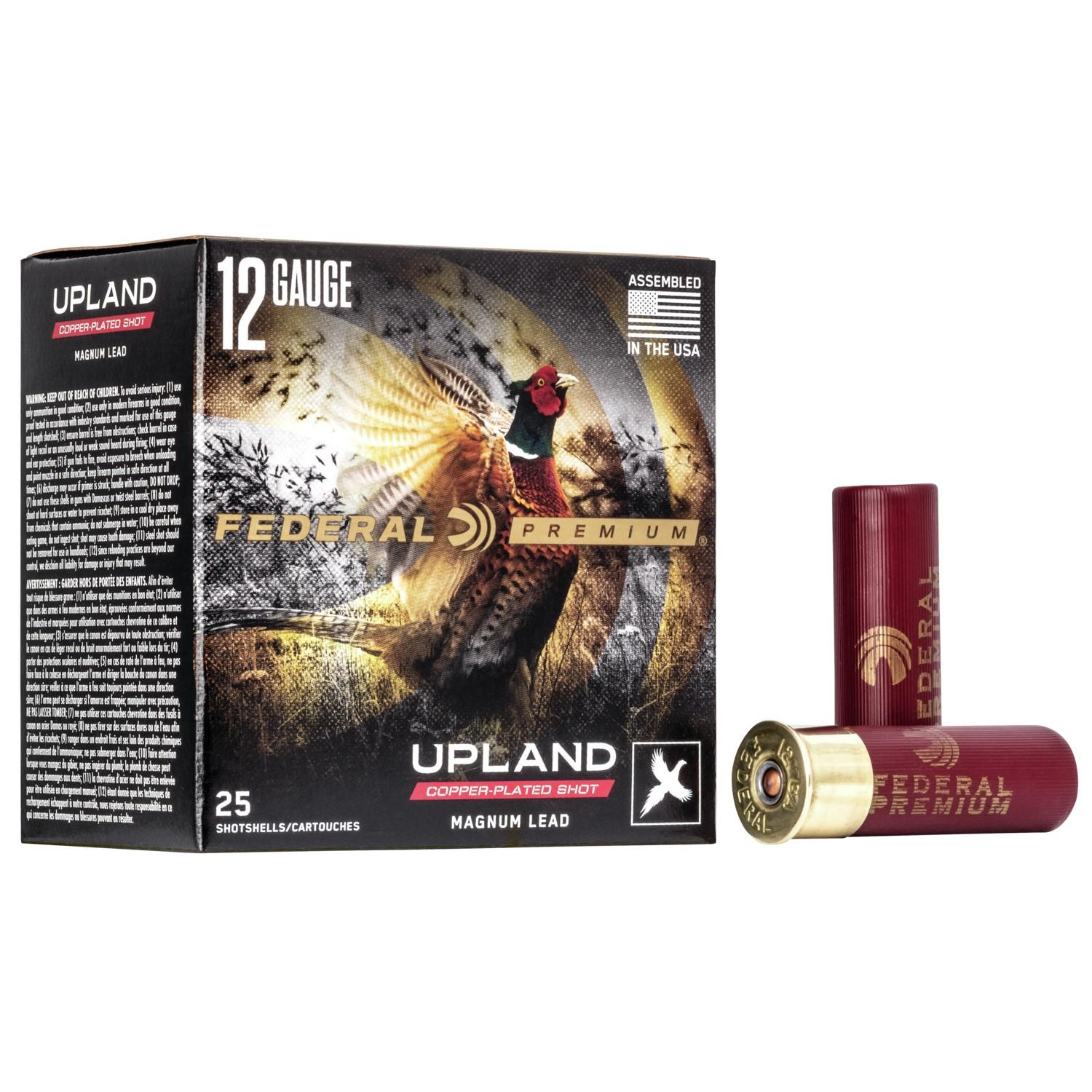 Federal Premium Wing-shok Magnum Lead 12GA 3 1-5/8OZ 6 Shot 25RD