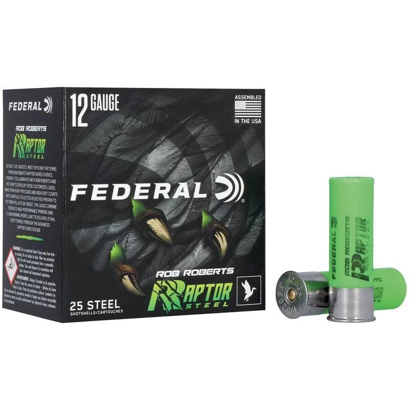 Federal RRS1383 12G 3 1-3/8OZ 3 Raptor 25/10