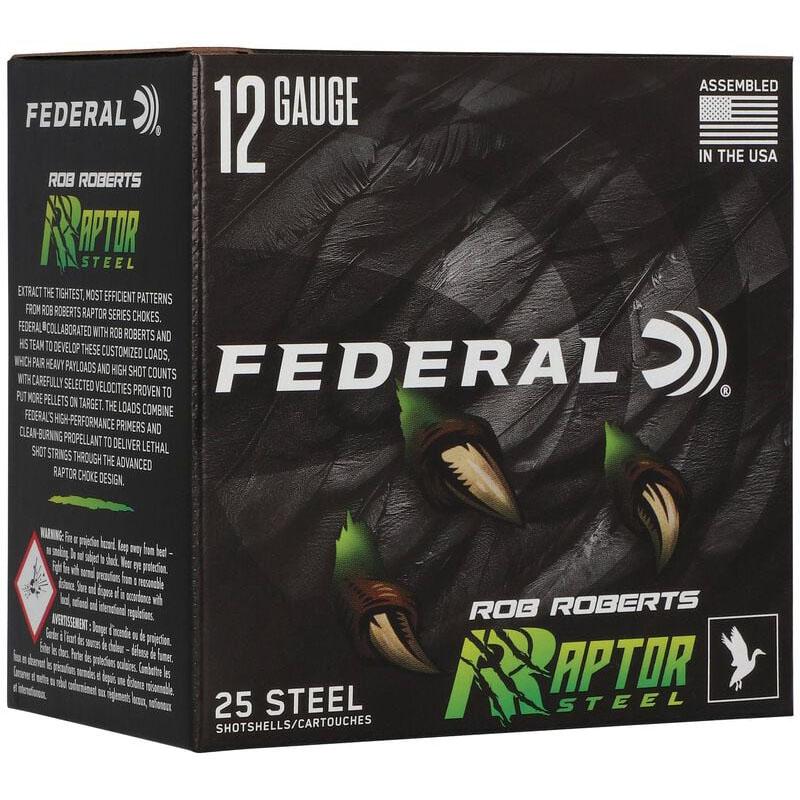 Federal RRS1384 12G 3 1-3/8OZ 4 Raptor 25/10