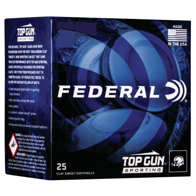 Federal Top Gun Sporting 28GA 2.75 3/4 Oz 25 Rd.