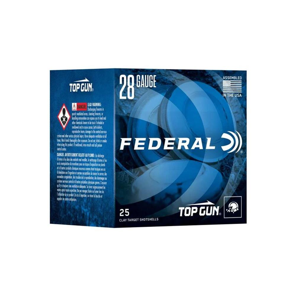 Federal Top Gun 28GA 2.75 3/4OZ 9 Shot 25RD