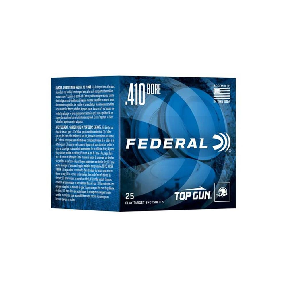 Federal Top Gun 410GA 2.5 1/2OZ 25RD Ammo