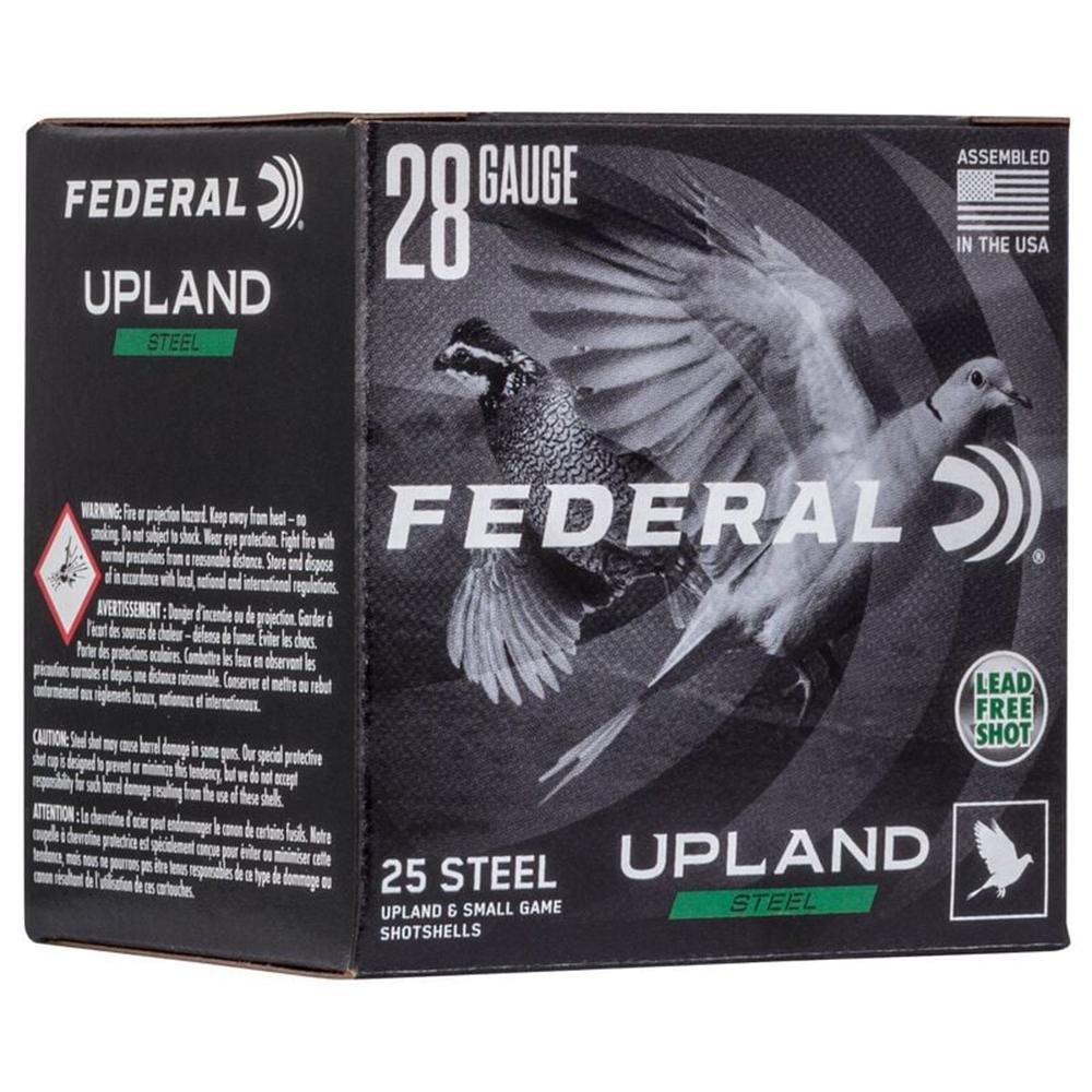 Federal Upland Steel 28GA 2.75 5/8OZ 6 Shot 25RD
