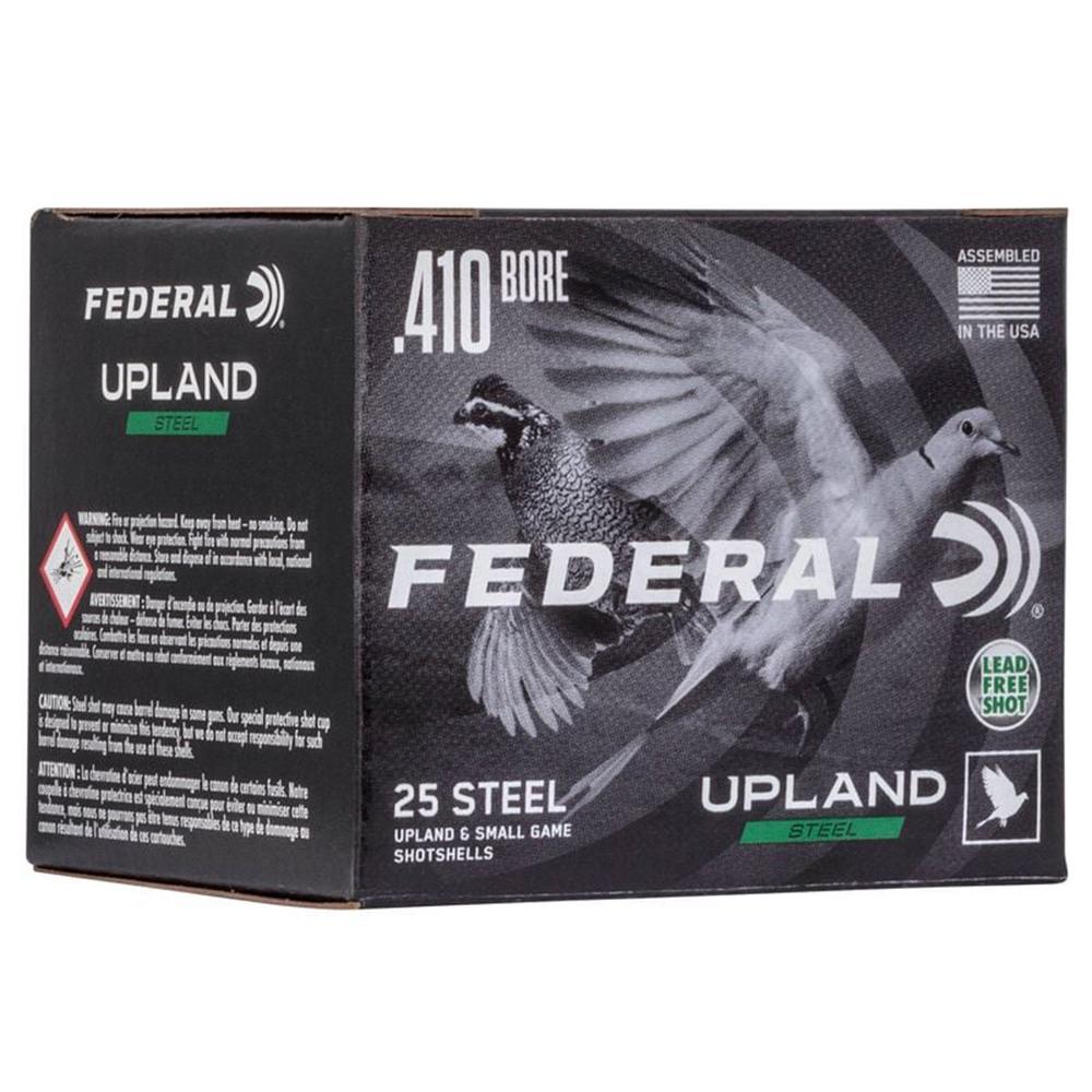 Federal Upland Steel 410GA 3 3/8 Oz 7.5 Shot 25 Rd