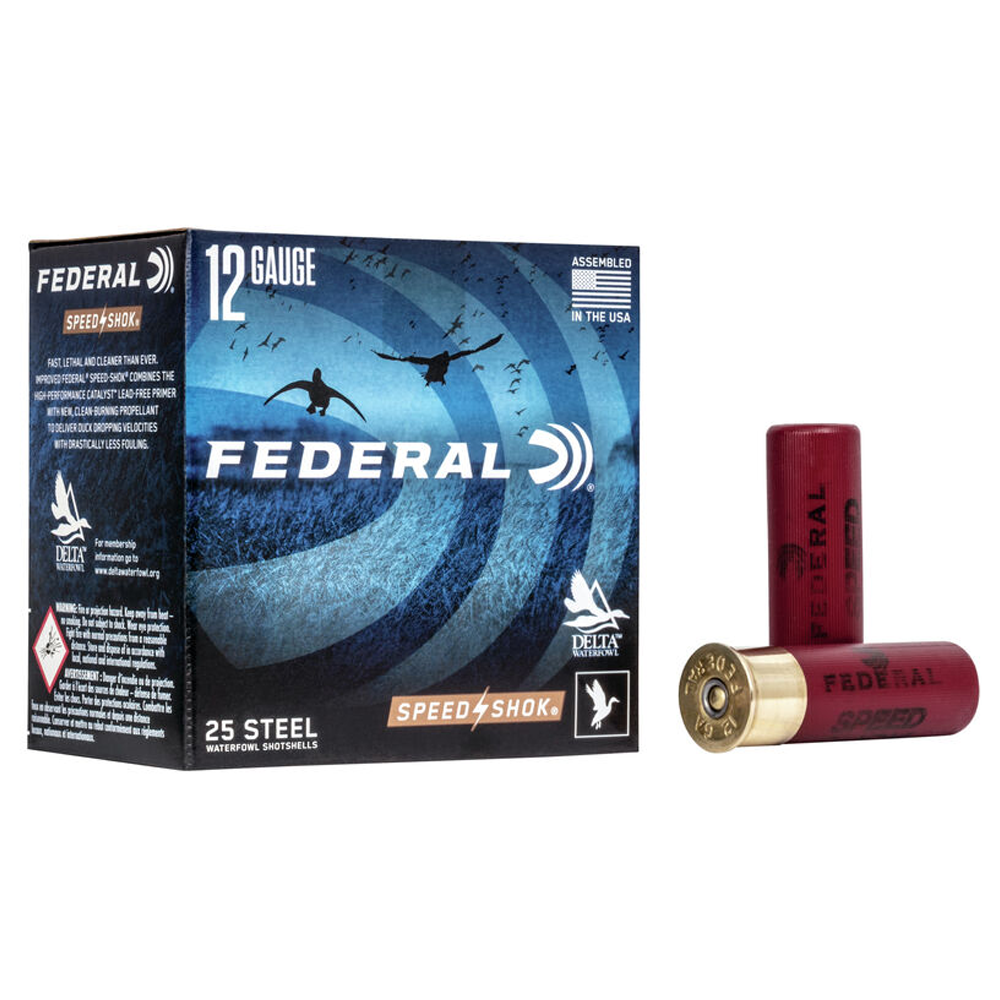 Federal Speed-shok High Velocity Steel 12GA 25RD