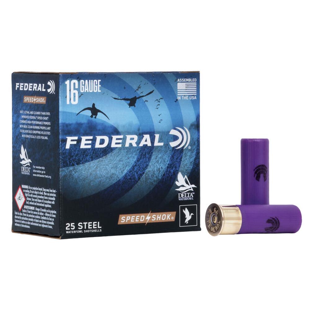 Federal Speed-shok High Velocity Steel 16GA 2-3/4 25RD