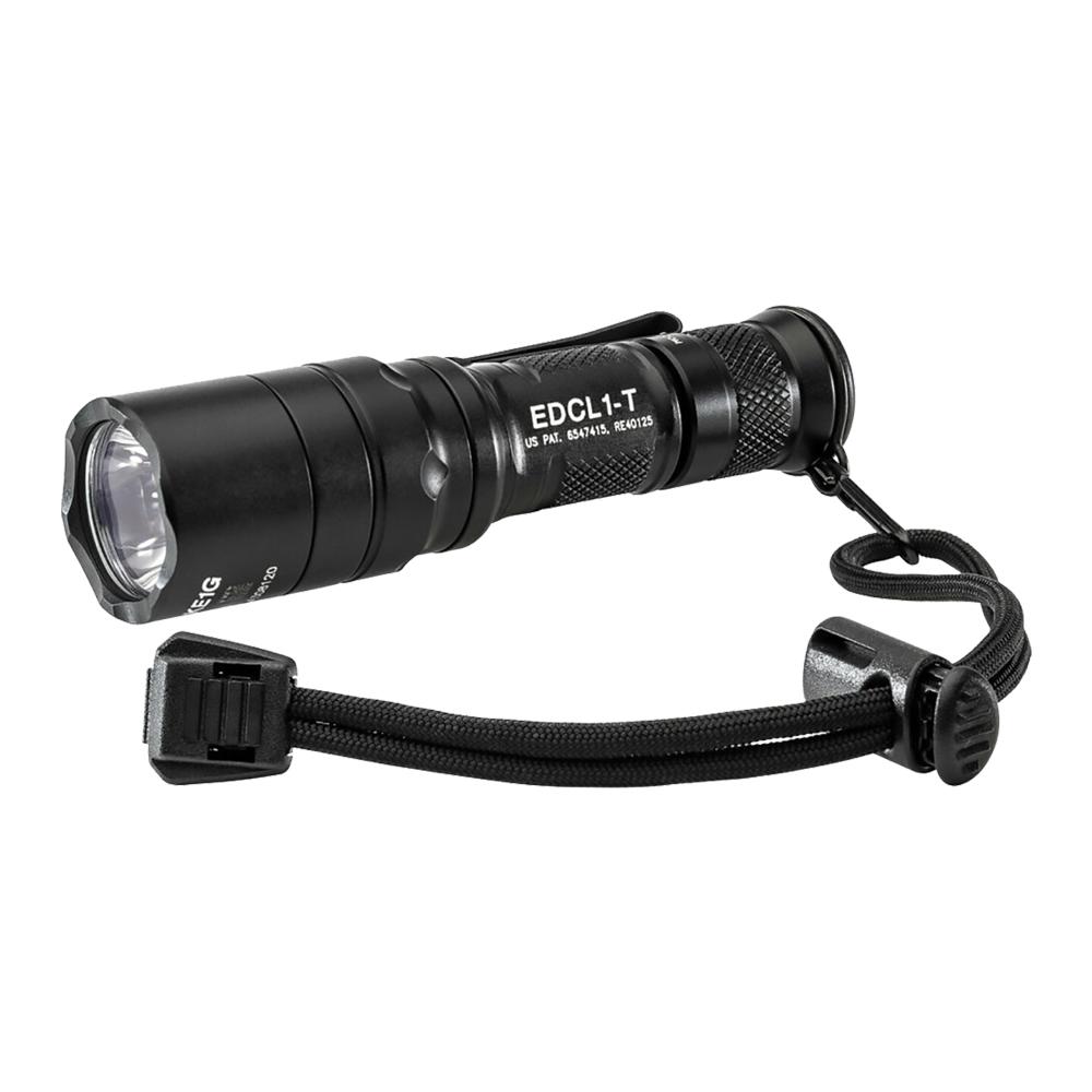 Surefire EDCL1-T Everyday Carry Flashlight 5/500 Lumens Black
