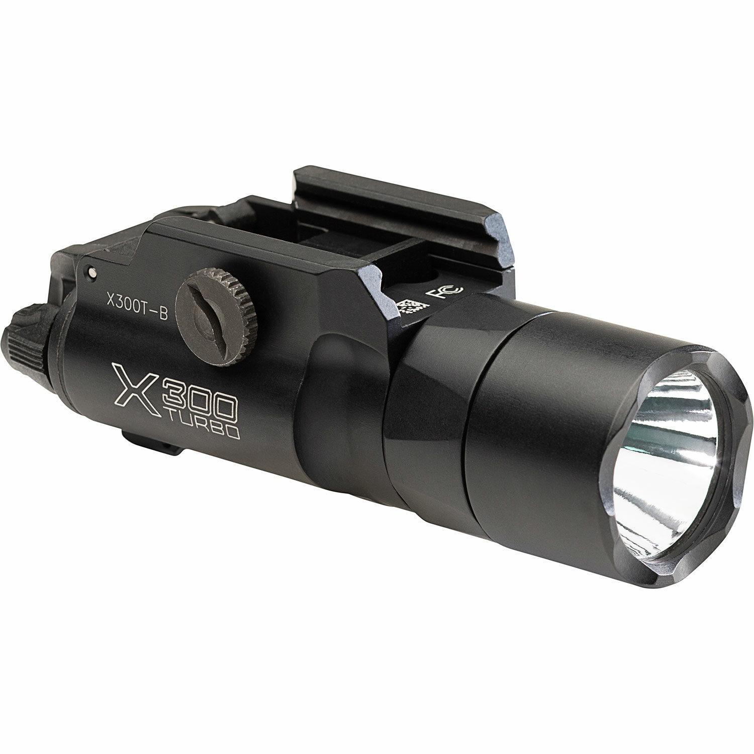 Surefire X300T-B Turbo Weapon Light 650 Lumens Black