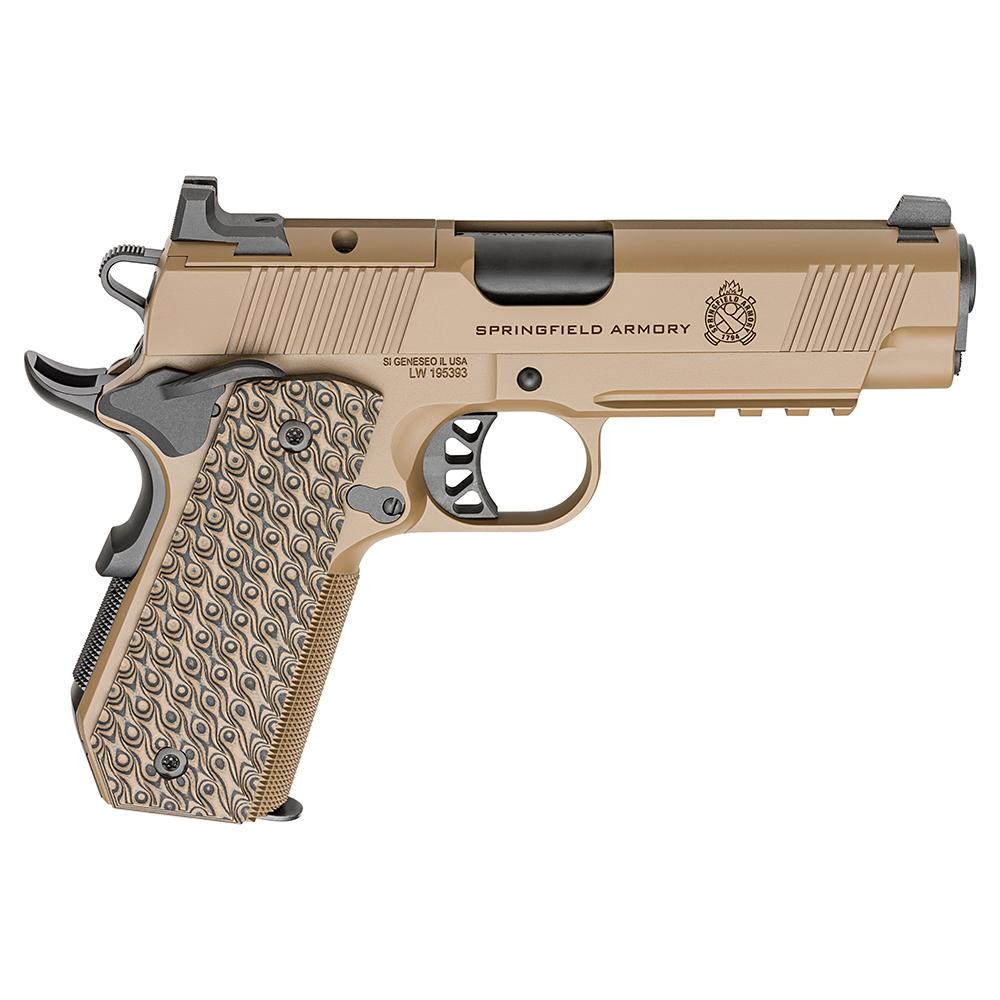 Springfield 1911 Trp 45 Acp 4.25 7+1 Coyote Brown