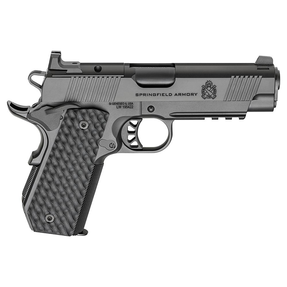 Springfield 1911 Trp Aos 45 Acp 4.25 7RD Black