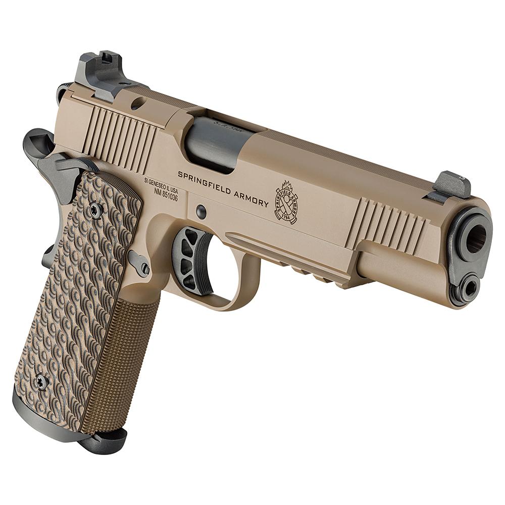 Springfield 1911 Trp Aos 9MM 5 9RD Coyote Brown - Image 2