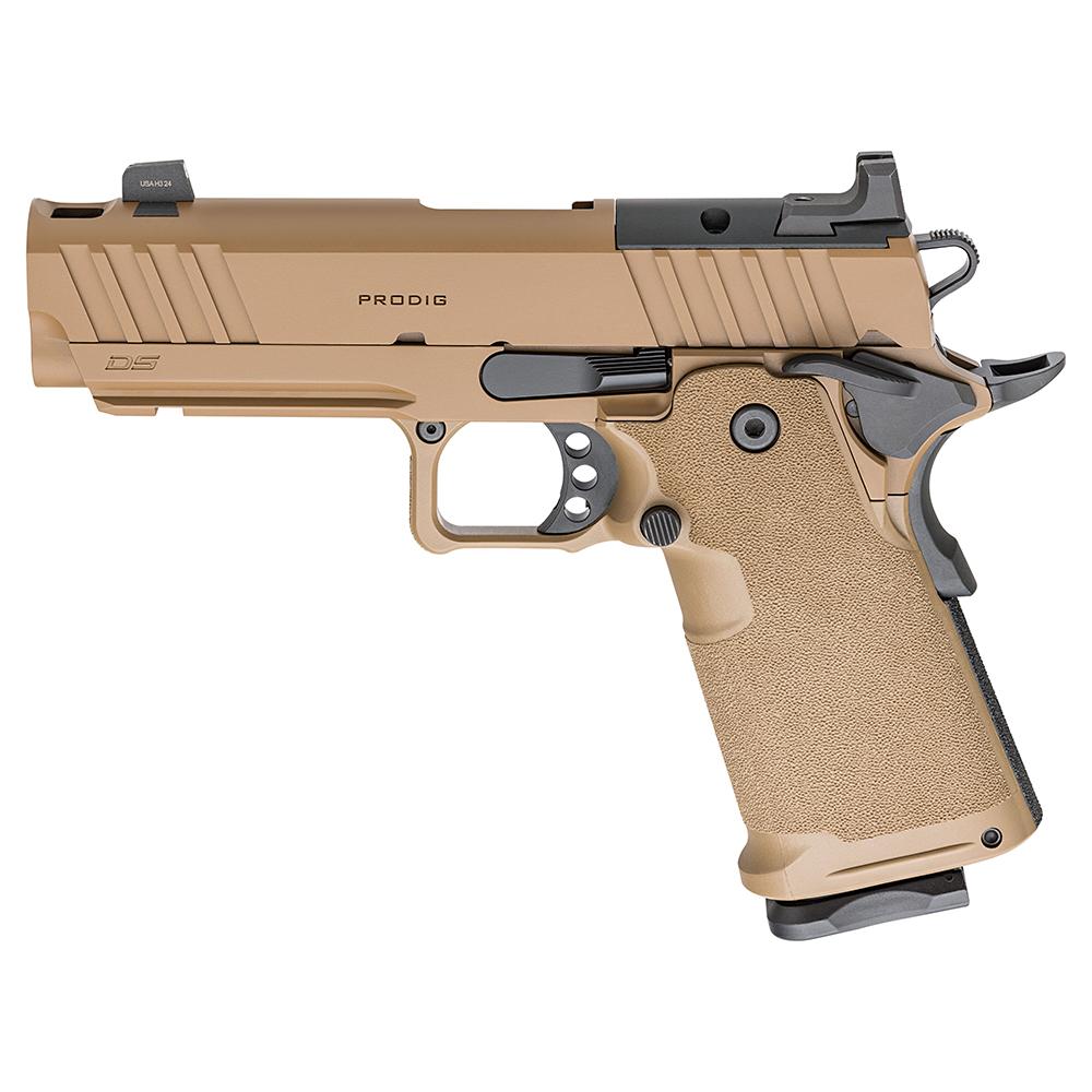 Springfield 1911 Ds Prodigy Comp 9MM 10+1 Coyote Brown