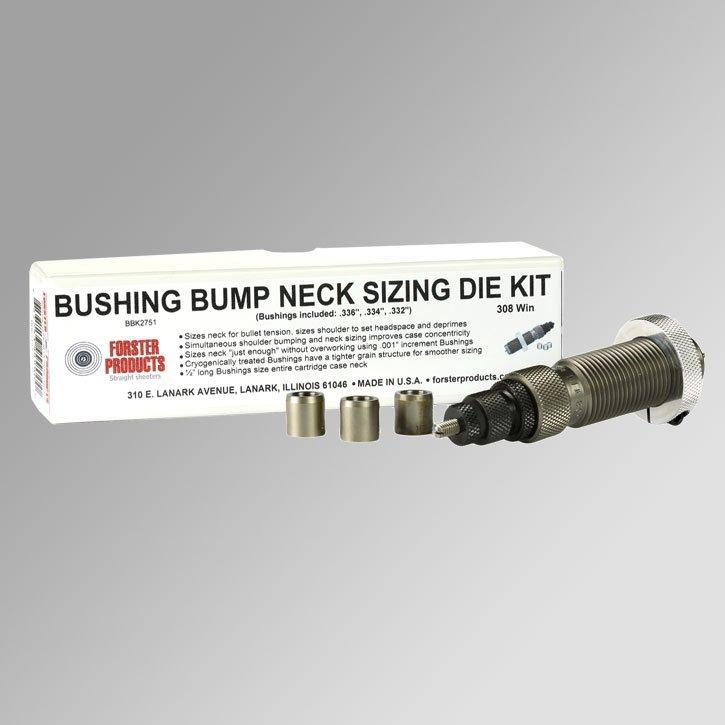 Forster Bushing Bump Kit 6.5 Creedmoor Neck Sizing Die