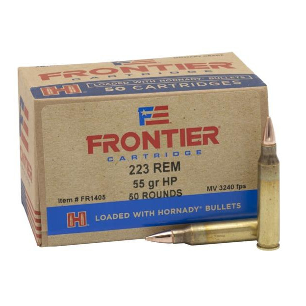 Frontier .223 Rem 55 Gr Hollow Point Match 50 Rd Ammo