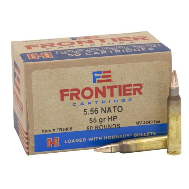 Frontier 5.56 Nato 55 Gr Hollow Point Match 50 Rd Ammo